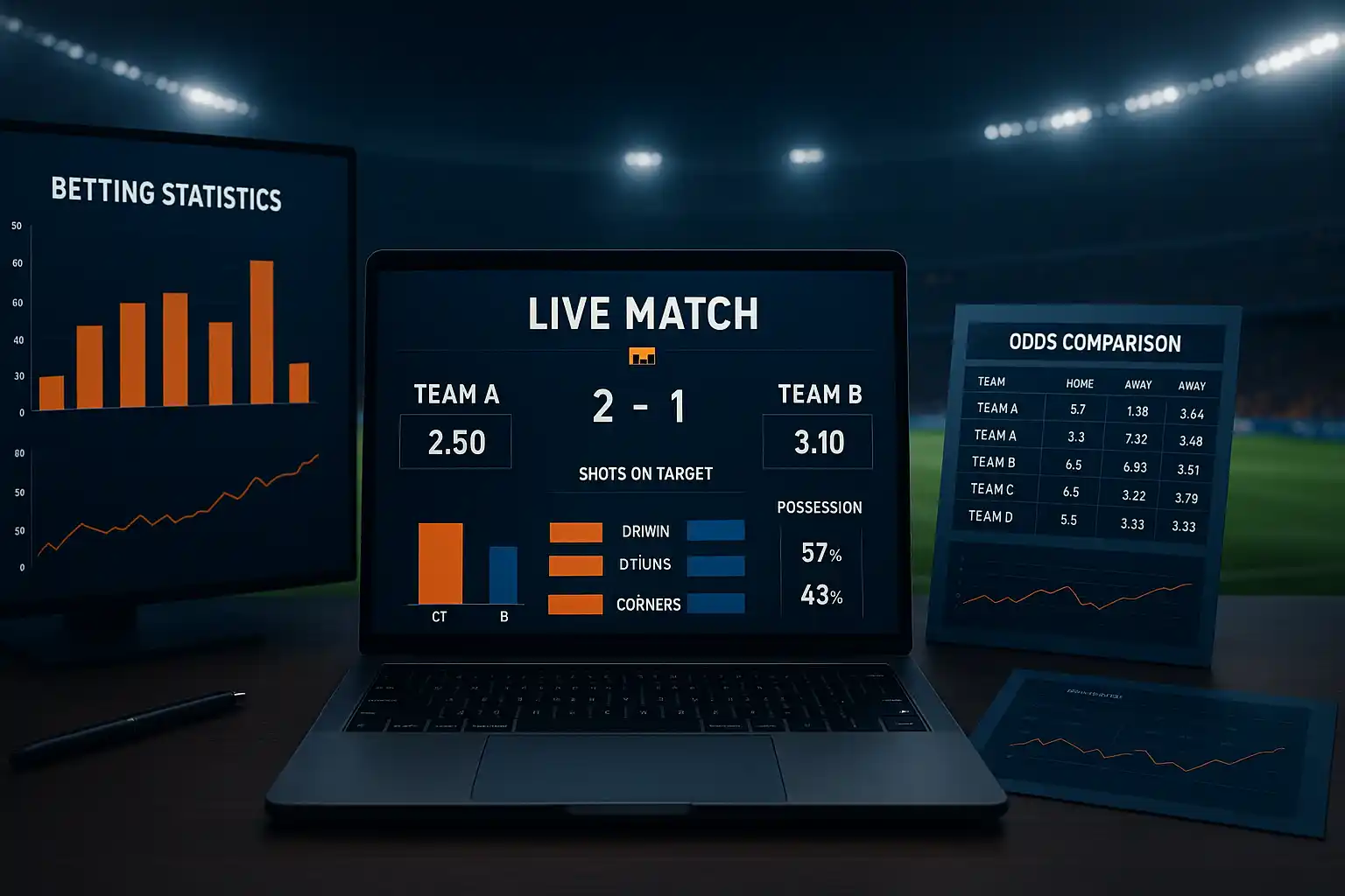 Professional Carabao Cup betting strategy analysis setup with tournament bracket and odds comparison