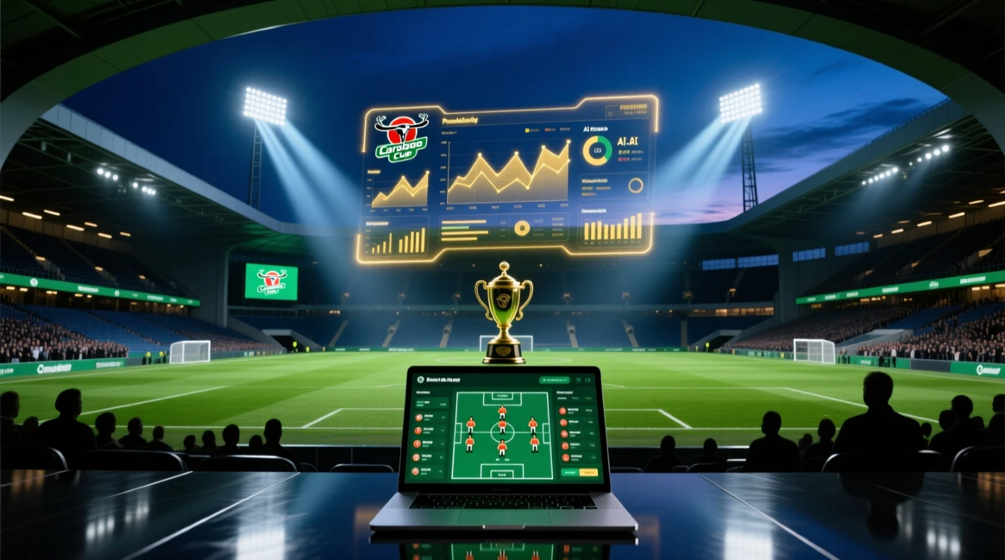 Carabao Cup predictions framework with statistical analysis and match data visualization